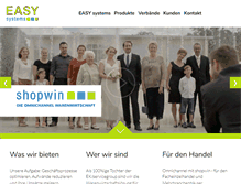 Tablet Screenshot of easy-systems.de