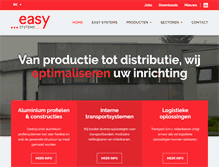 Tablet Screenshot of easy-systems.be